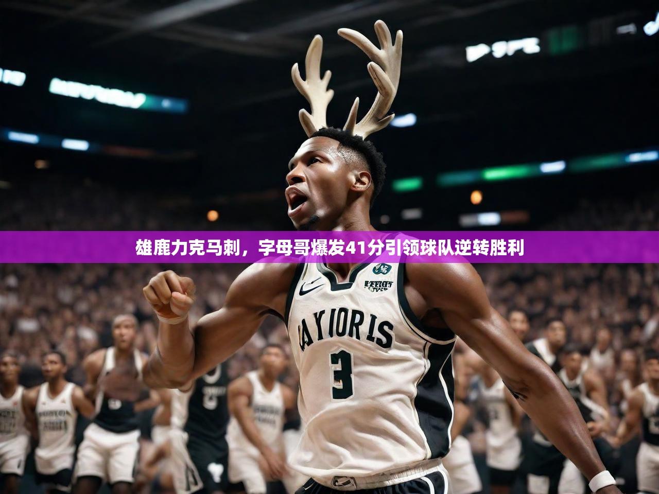 雄鹿力克马刺,字母哥爆发41分引领球队逆转胜利