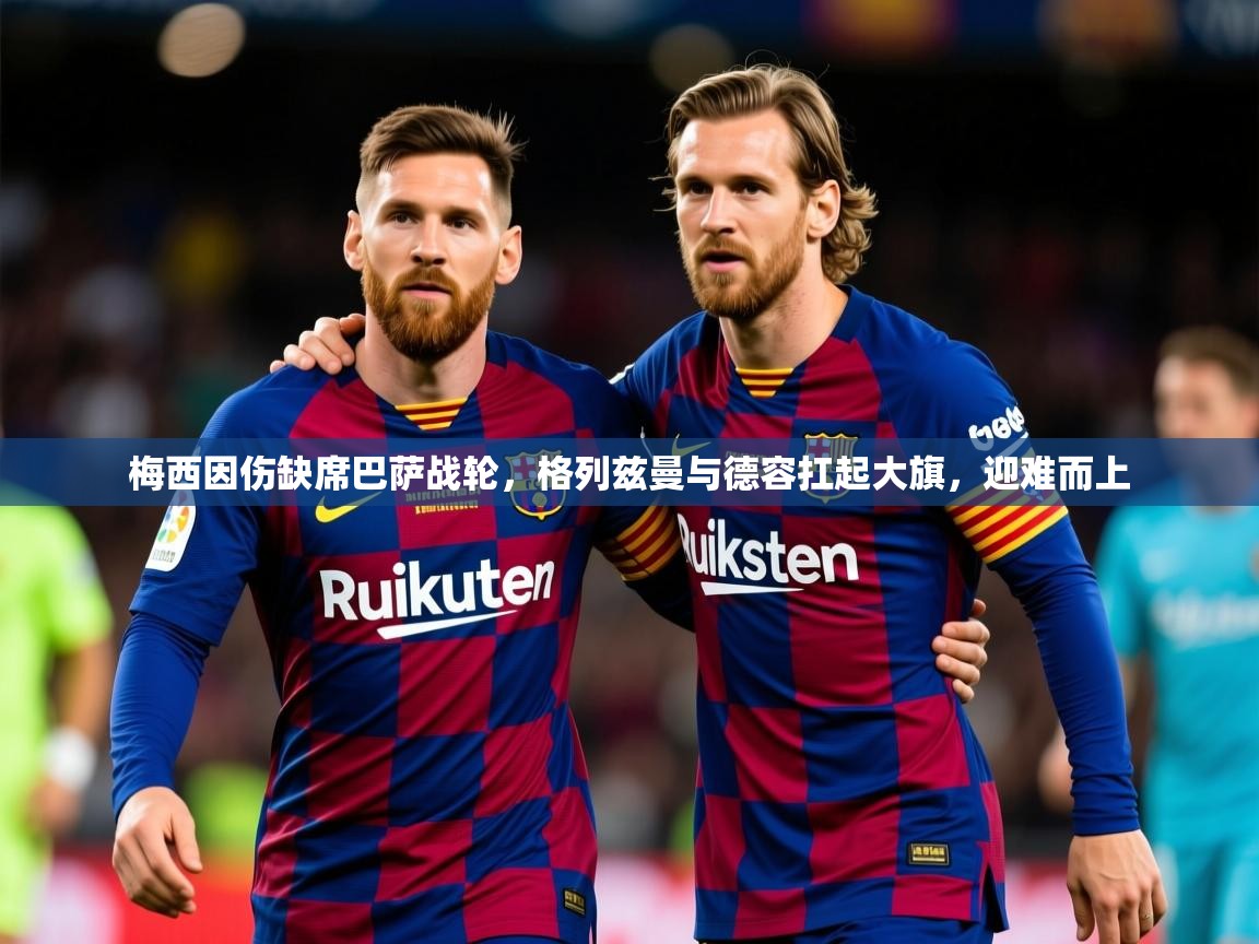 梅西因伤缺席巴萨战轮,格列兹曼与德容扛起大旗,迎难而上