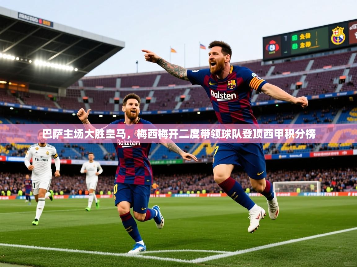 巴萨主场大胜皇马,梅西梅开二度带领球队登顶西甲积分榜 巴萨主场大胜皇马,梅西梅开二度带领球队登顶西甲积分榜
