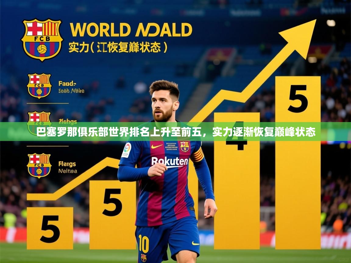 巴塞罗那俱乐部世界排名上升至前五,实力逐渐恢复巅峰状态 巴塞罗那俱乐部世界排名上升至前五,实力逐渐恢复巅峰状态