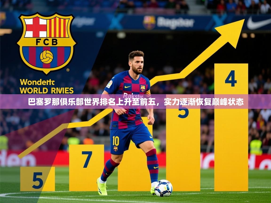 巴塞罗那俱乐部世界排名上升至前五,实力逐渐恢复巅峰状态 巴塞罗那俱乐部世界排名上升至前五,实力逐渐恢复巅峰状态