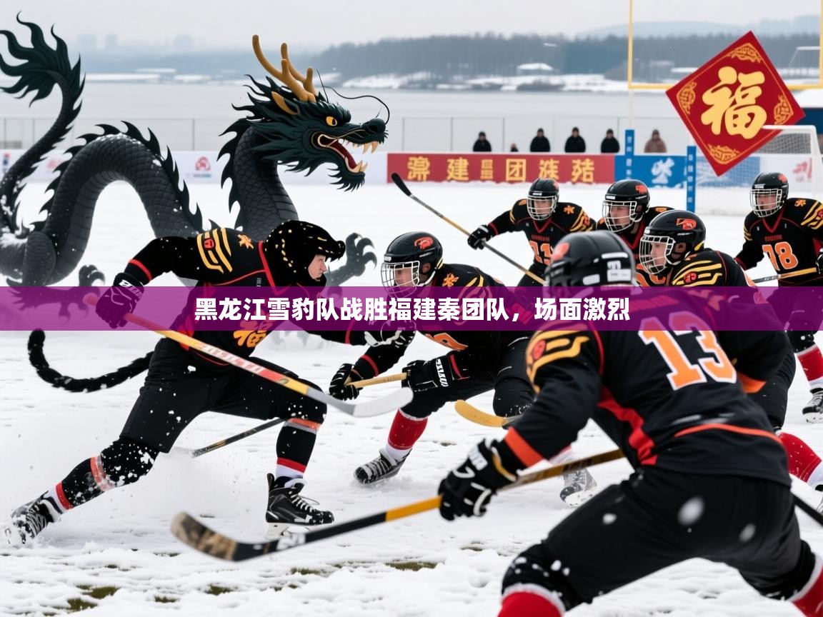 黑龙江雪豹队战胜福建秦团队，场面激烈