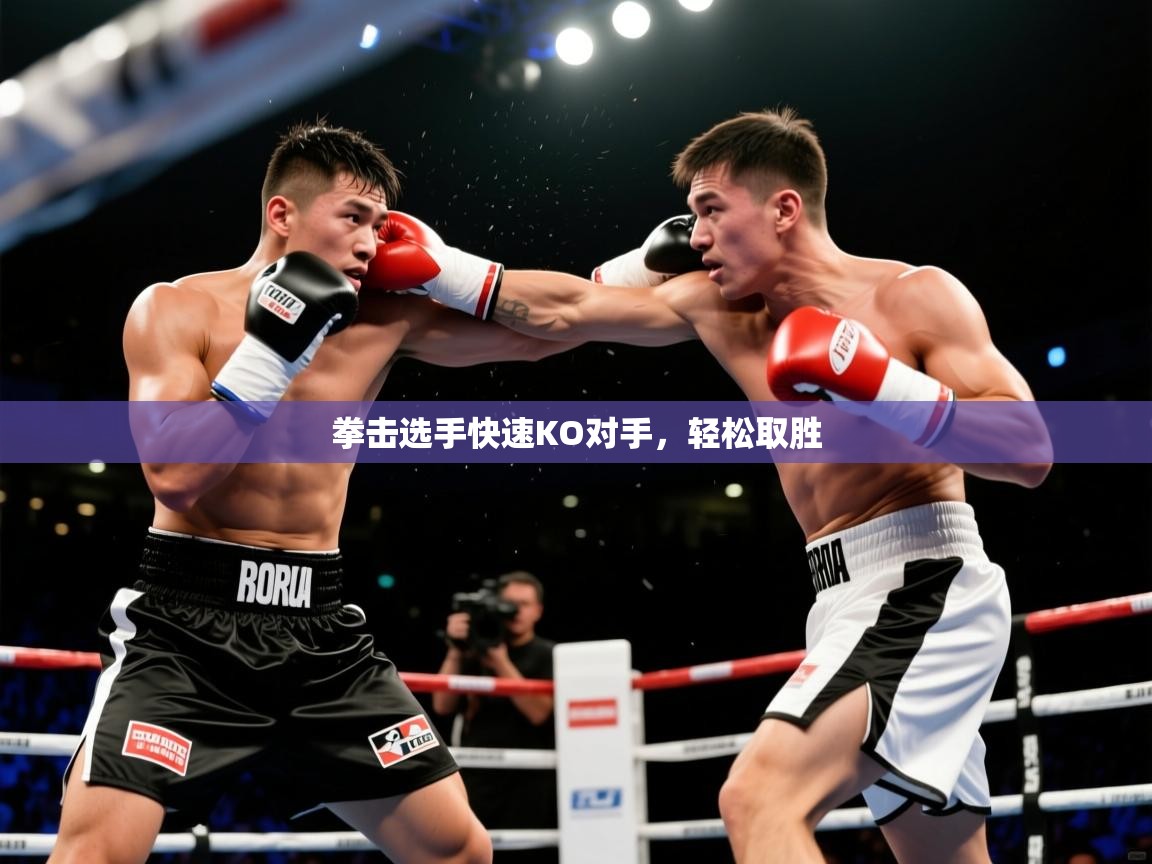拳击选手快速KO对手，轻松取胜