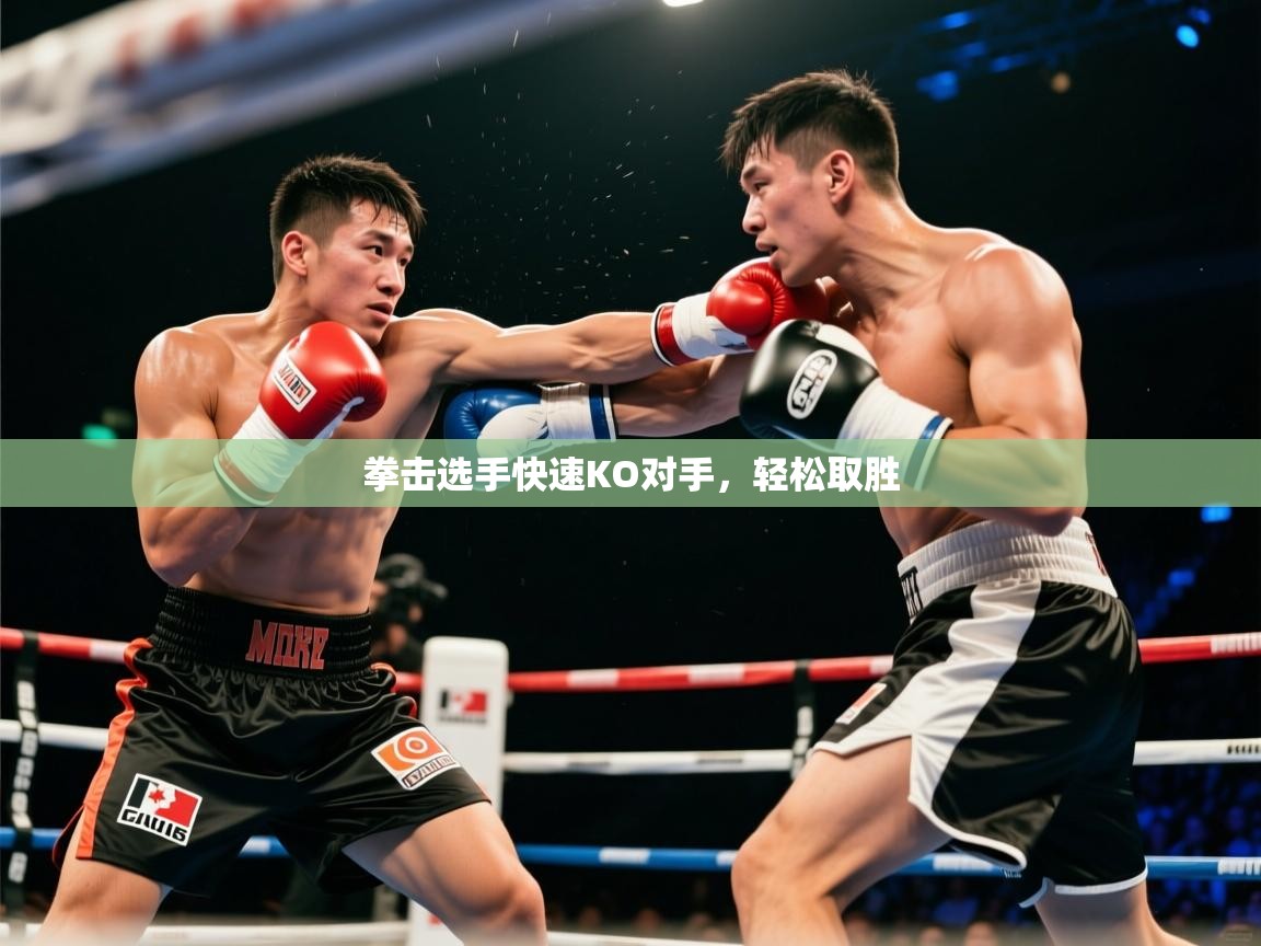 拳击选手快速KO对手，轻松取胜