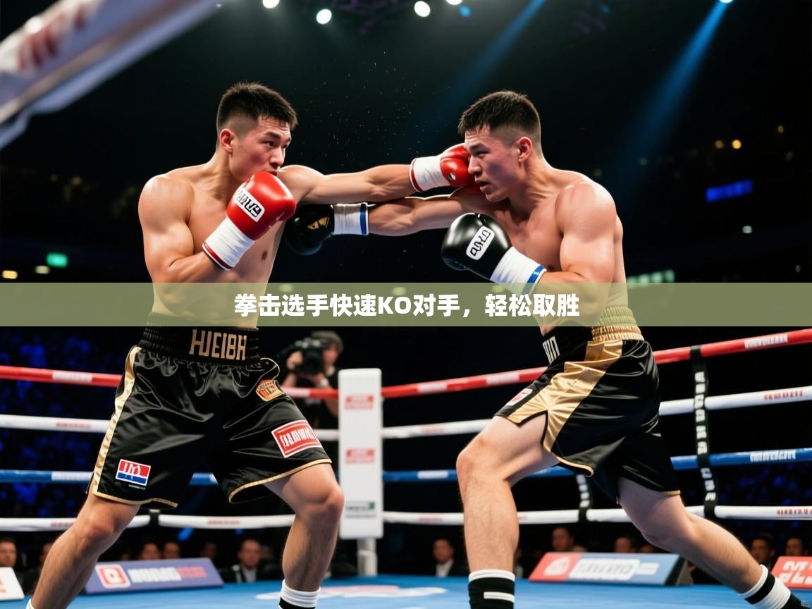 拳击选手快速KO对手，轻松取胜