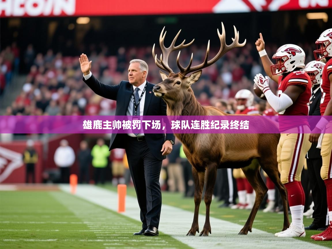 雄鹿主帅被罚下场，球队连胜纪录终结