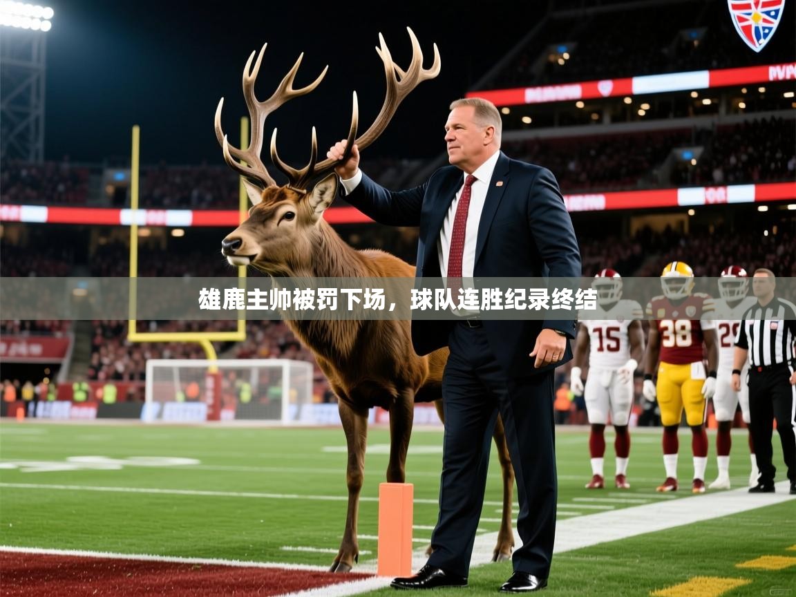 雄鹿主帅被罚下场，球队连胜纪录终结